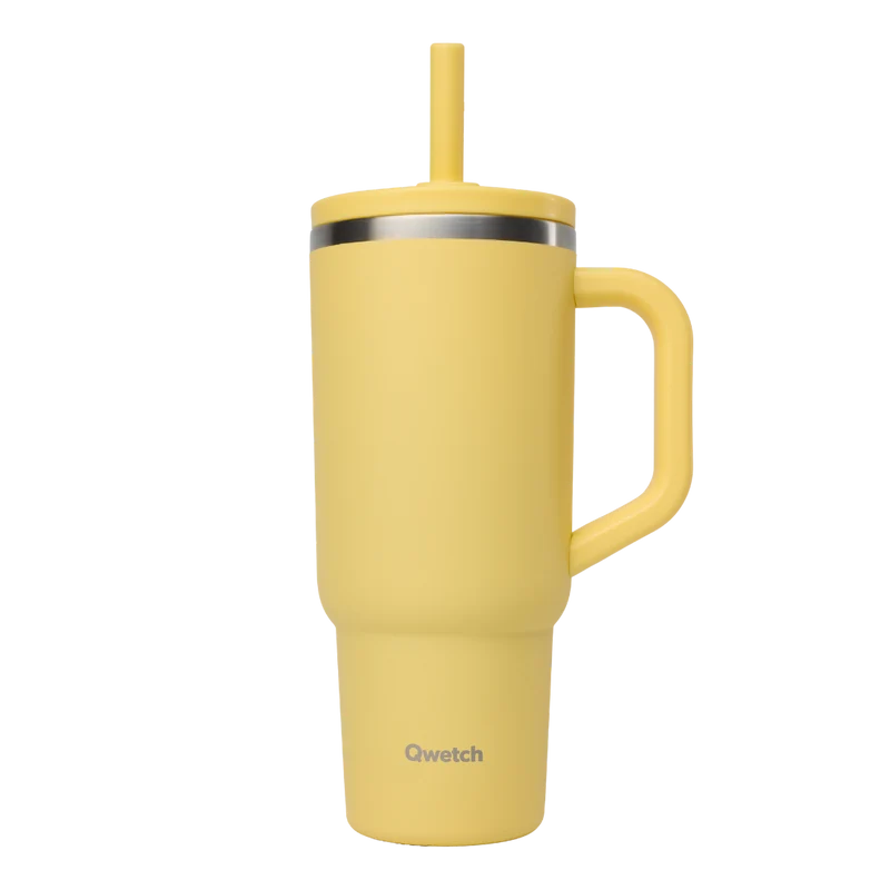 Travel Cup isotherme bouchon étanche - Pastel Citron