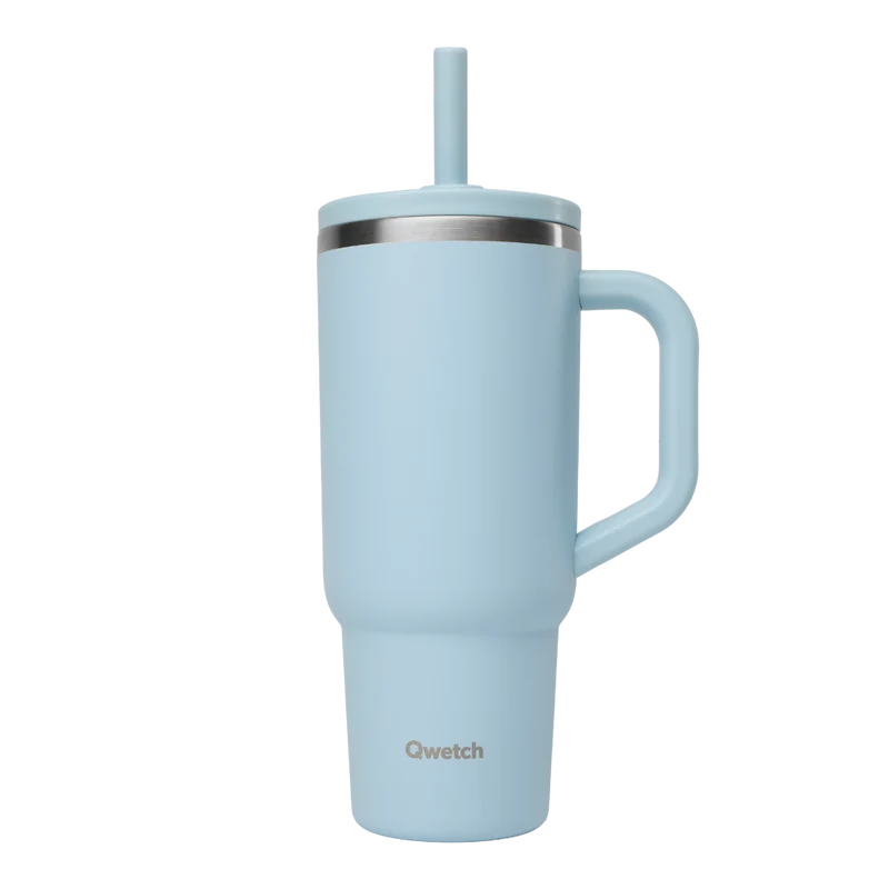 Travel Cup isotherme bouchon étanche - Pastel Bleu