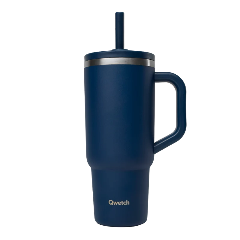 Travel Cup isotherme bouchon étanche - Matt Bleu Nuit