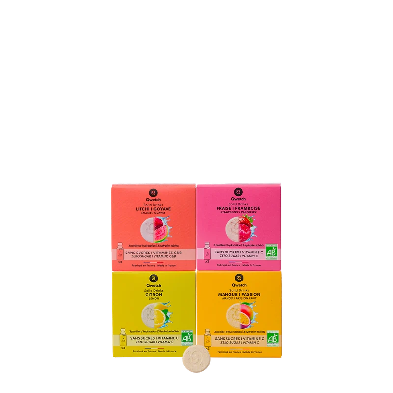 Kit Découverte Solid Drinks - 4 saveurs
