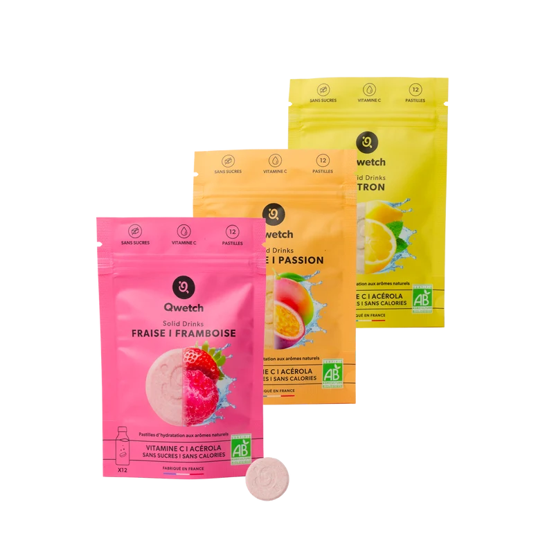 Kit Découverte Solid Drinks - 3 saveurs bio