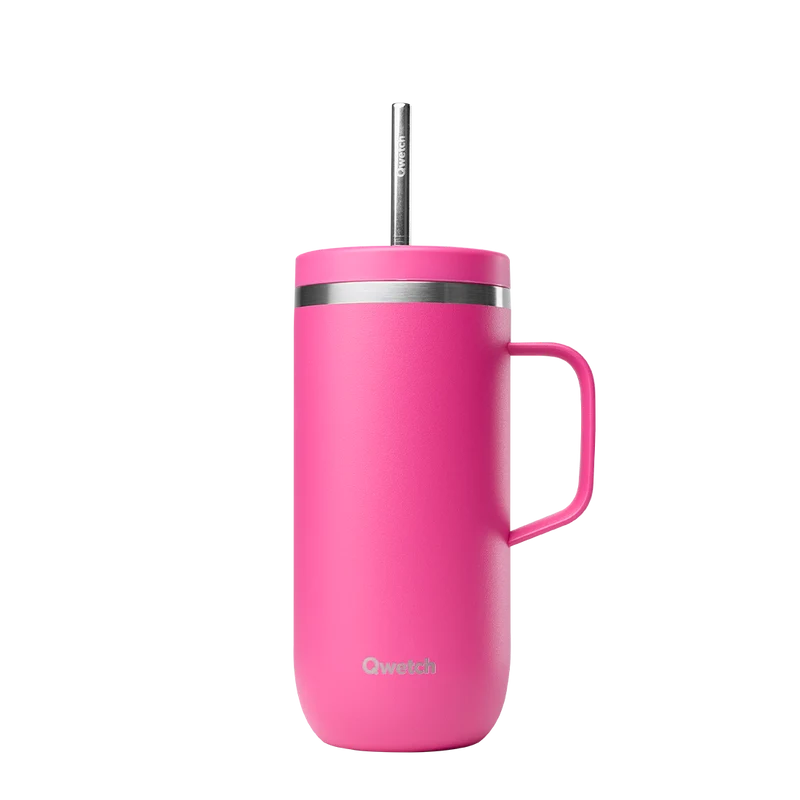 Cold Cup isotherme avec Anse - Pop Magenta