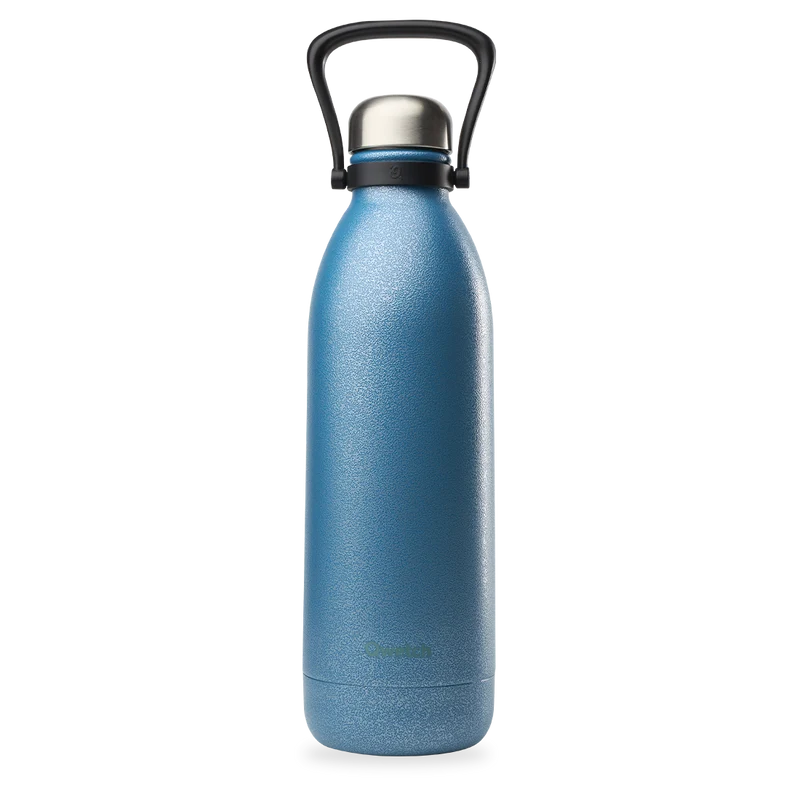 Bouteille isotherme - Titan Roc Métal Bleu