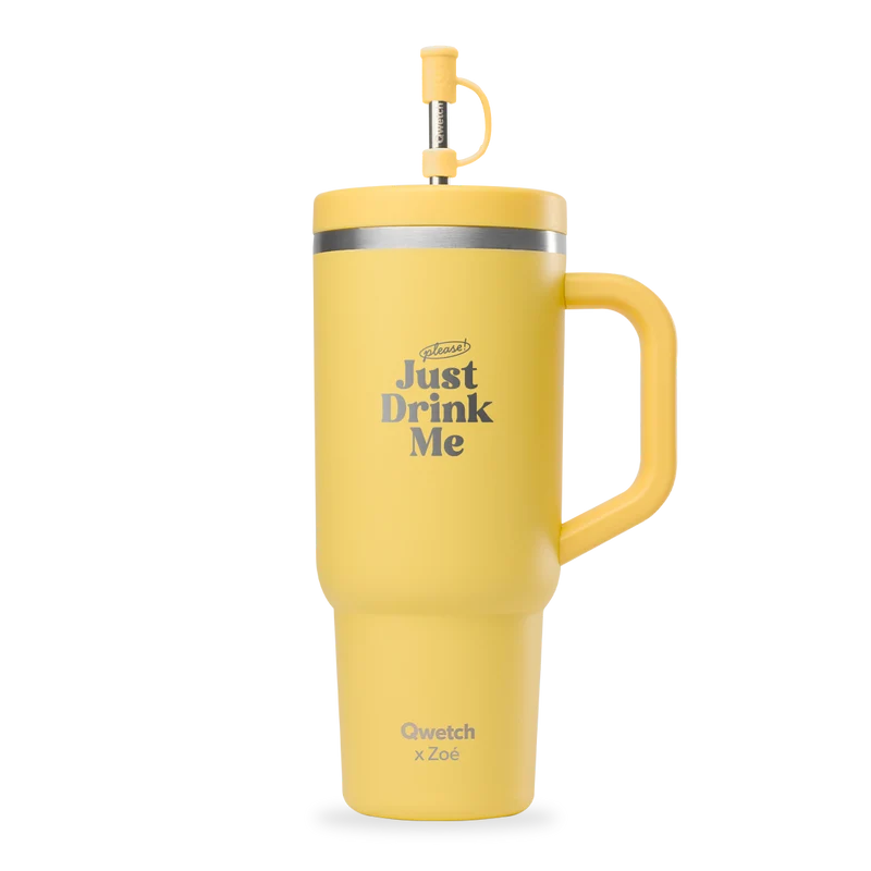 Travel Cup isotherme x Juste Zoé - Pastel Citron