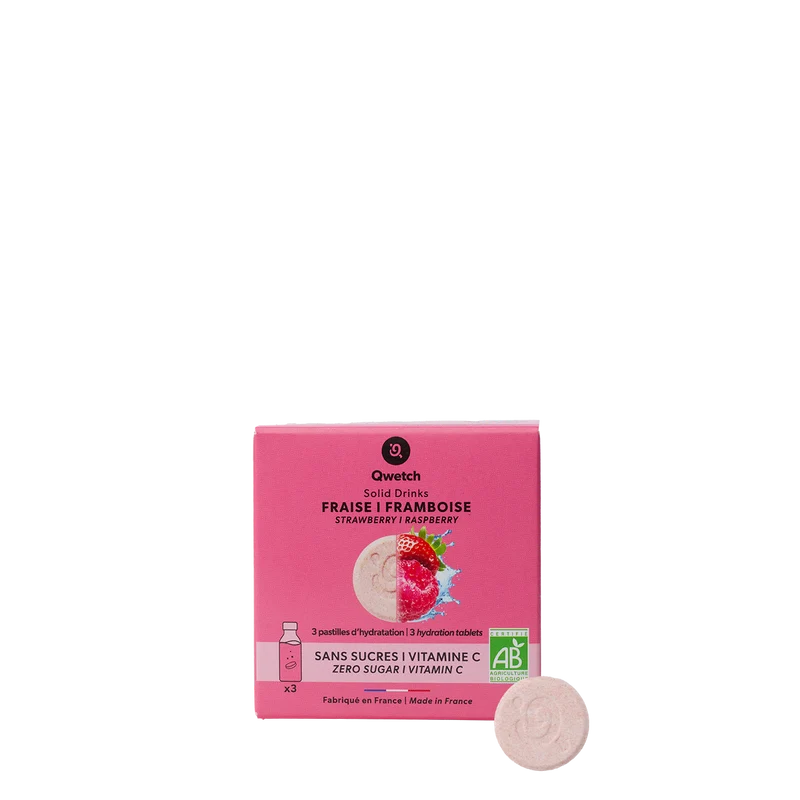 Solid Drinks Bio x3 - Fraise Framboise