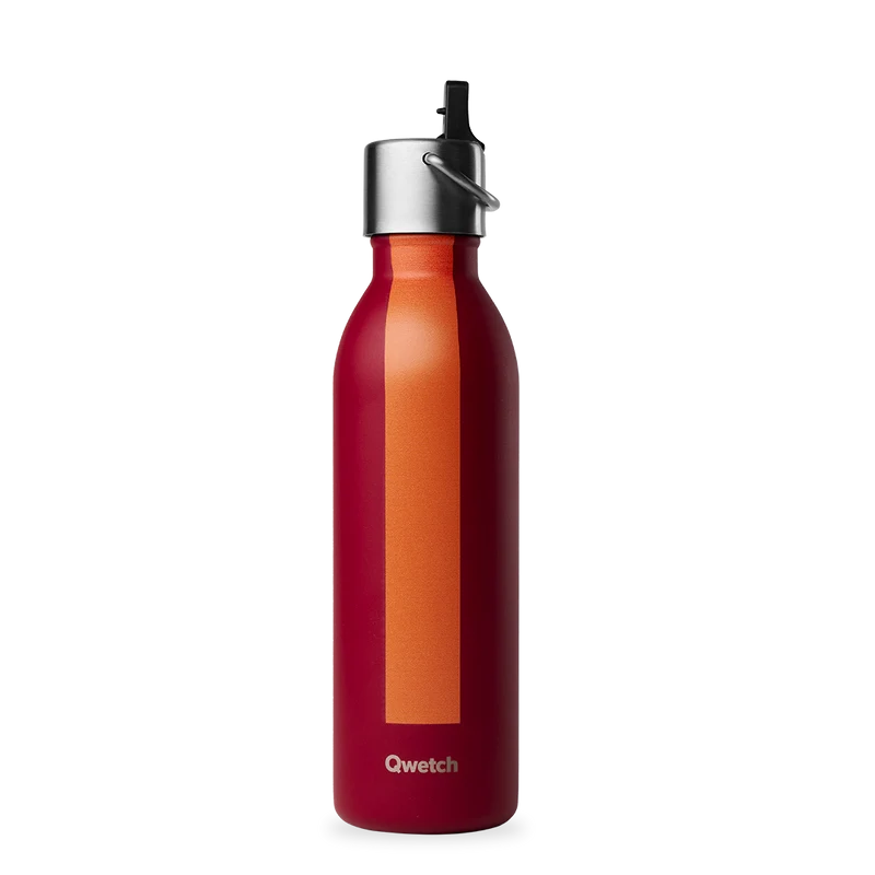 Bouteille isotherme - Série Sport Grenat