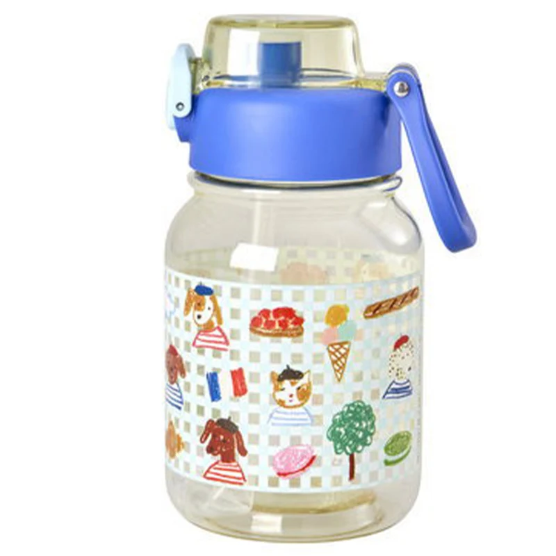 rice gourde kids in paris - bleu - 700 ml