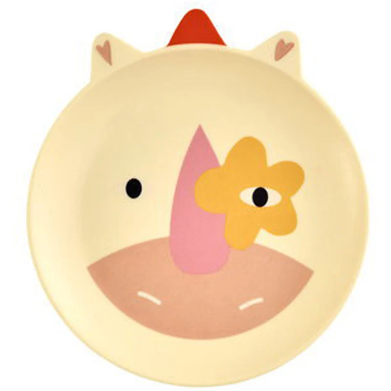 rice assiette enfant - licorne