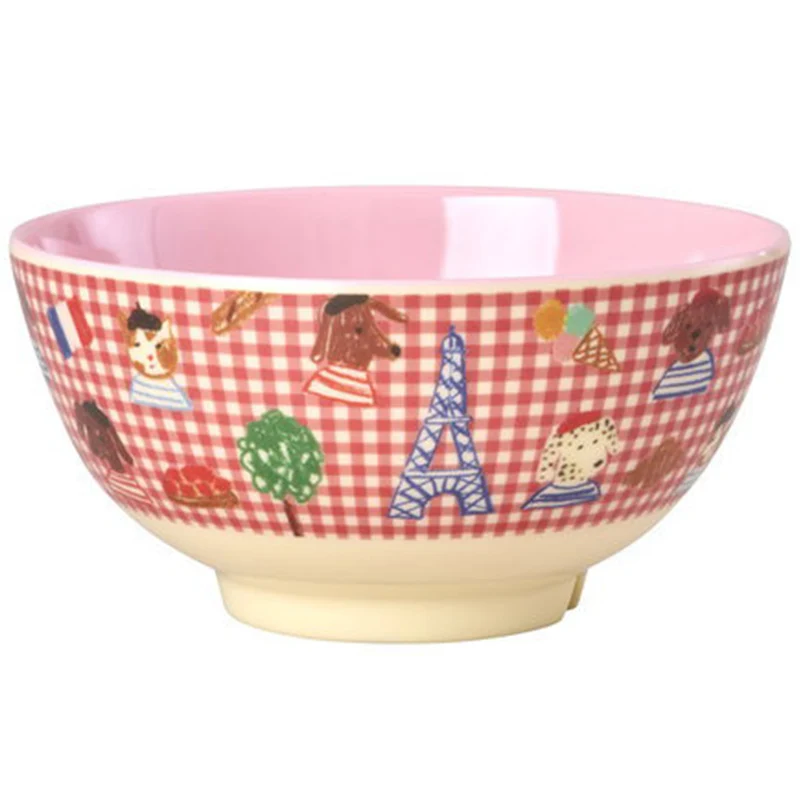 rice bol enfant kids in paris - rouge - 300 ml