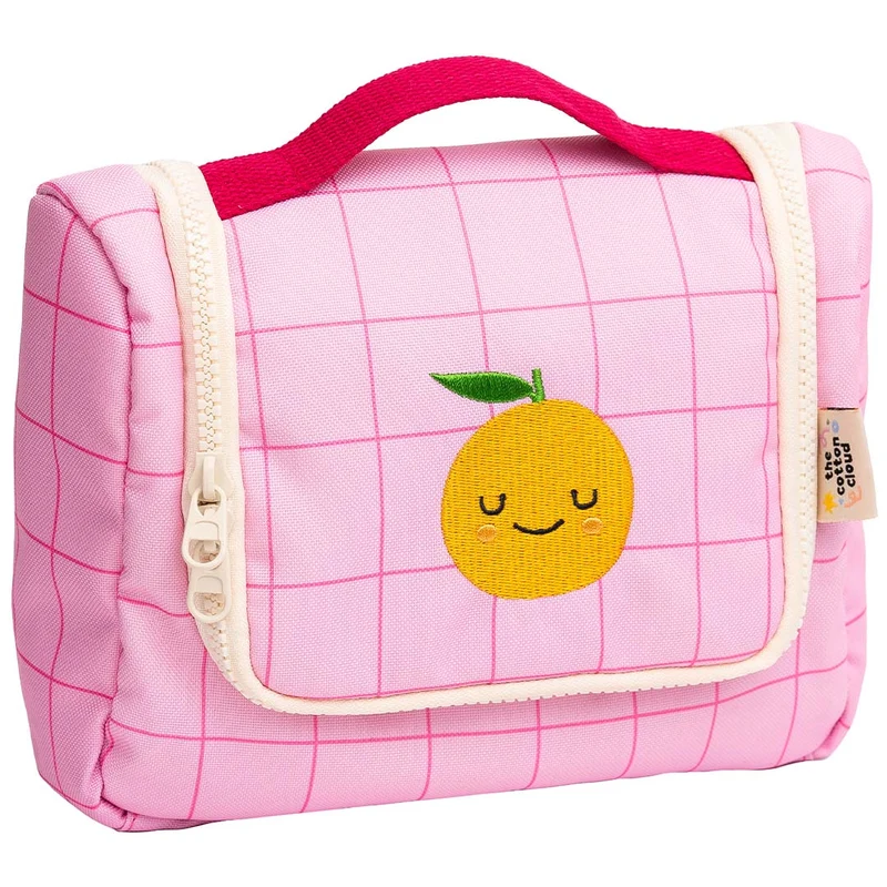 the cotton cloud trousse de toilette mandy mandarin