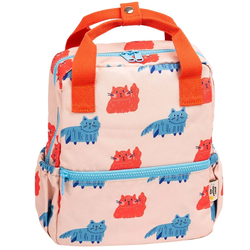 the cotton cloud sac à dos maternelle meowtiful cats - 29 cm