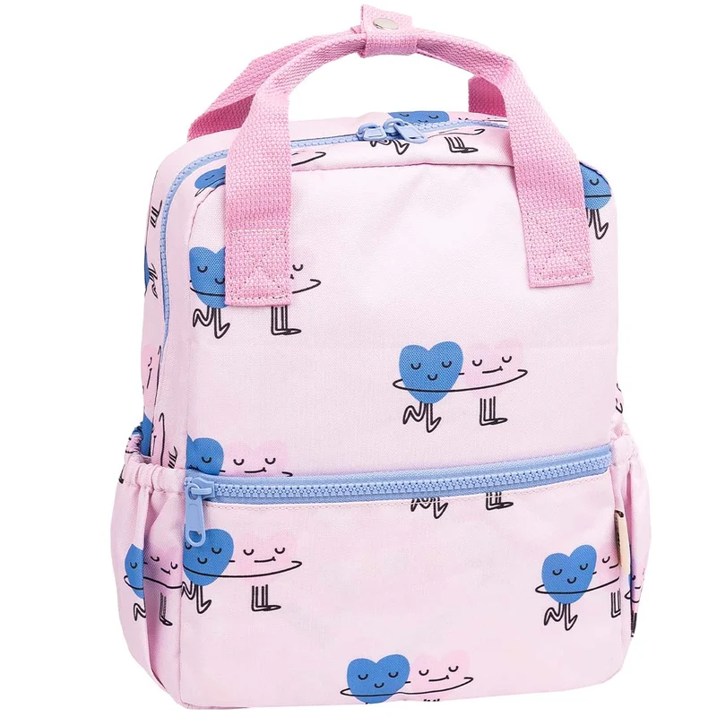 the cotton cloud sac à dos maternelle dancing hearts - 29 cm