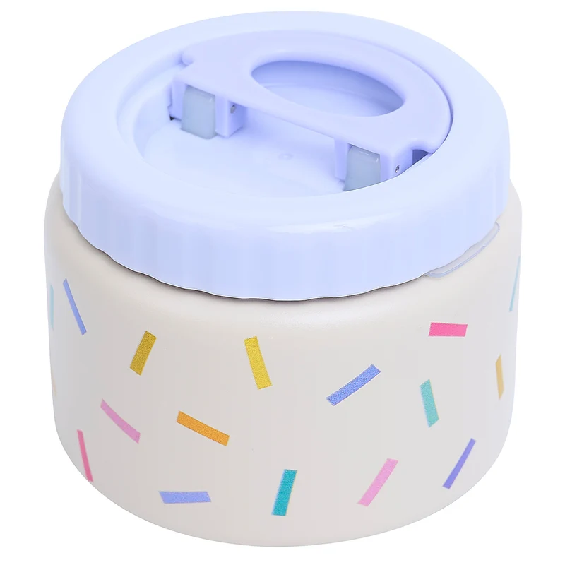 the cotton cloud pot alimentaire confetti - 350 ml