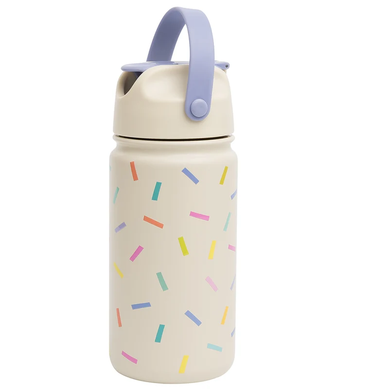 the cotton cloud gourde en inox confetti - 420 ml