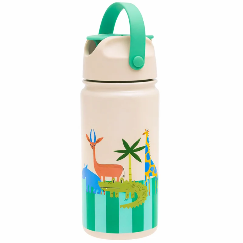the cotton cloud gourde en inox croc rock - 420 ml