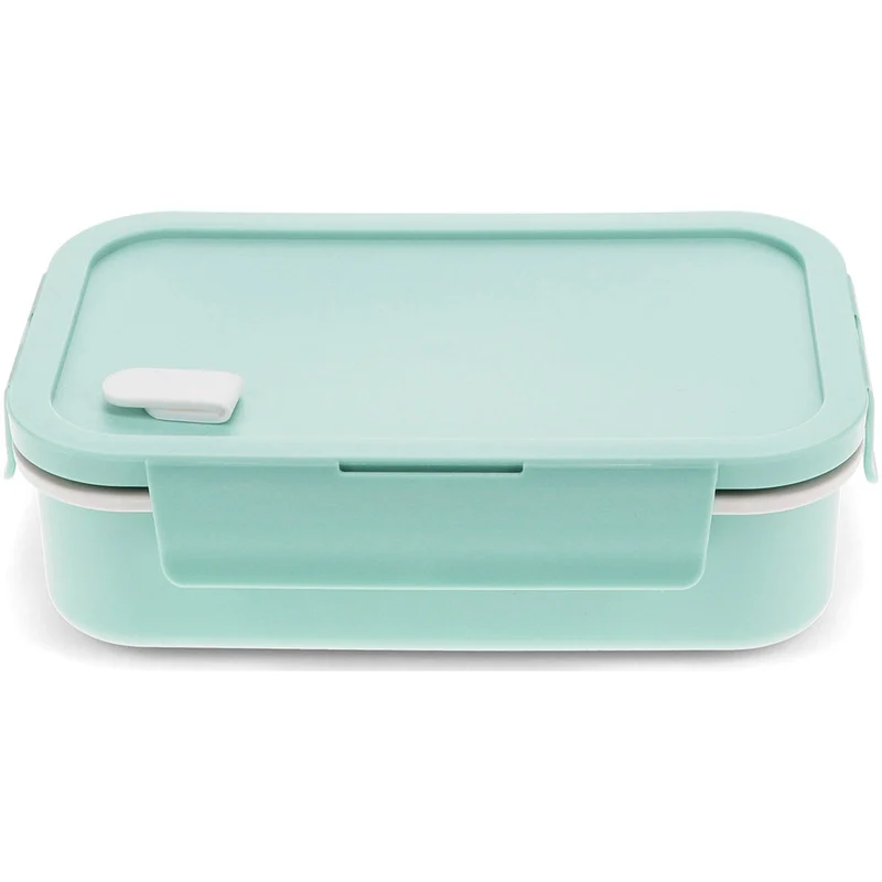 rex london boîte à lunch bento isotherme bleu pâle