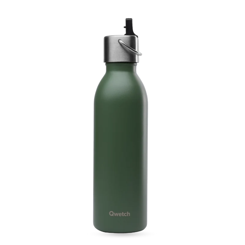 Bouteille isotherme - Active Matt Kaki Bouchon Sport