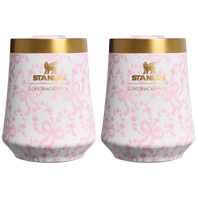 Stanley 1913 x LoveShackFancy Reserve Wine Tumbler Set 2-pack | 0.32L