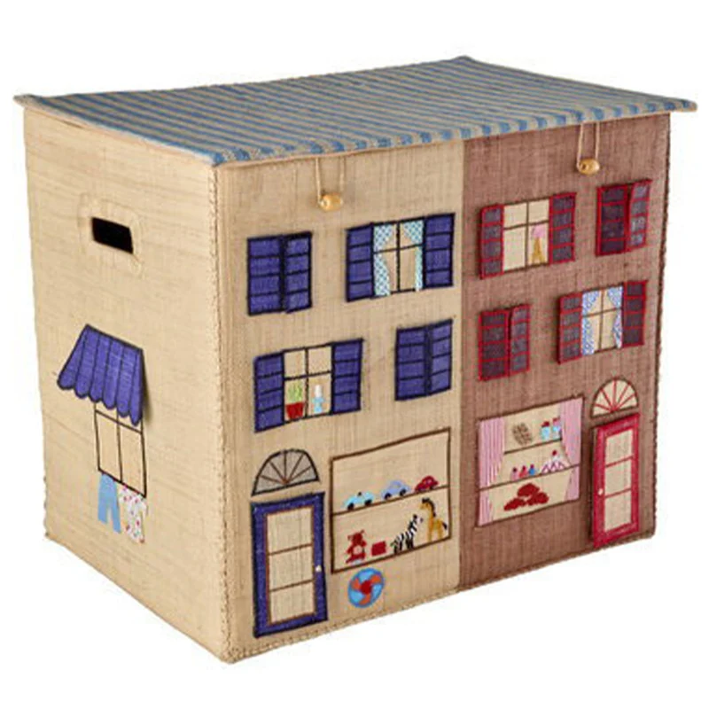 rice panier de rangement raphia - paris - XL