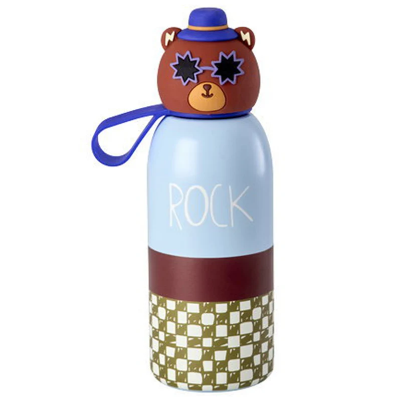 rice gourde thermos en inox - bear - 350 ml