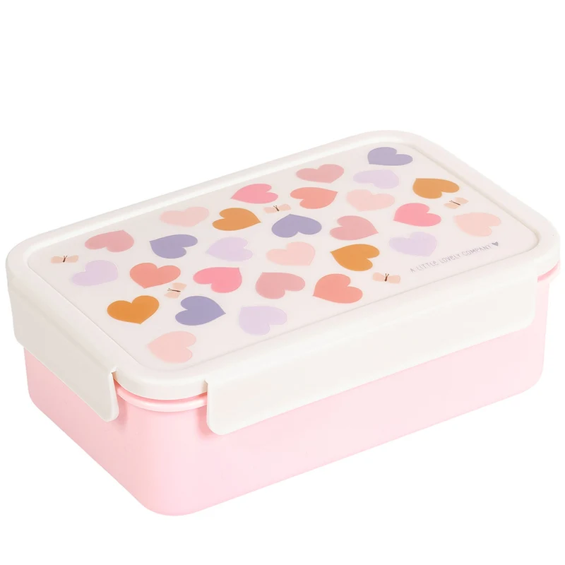 a little lovely company boîte bento - cœurs