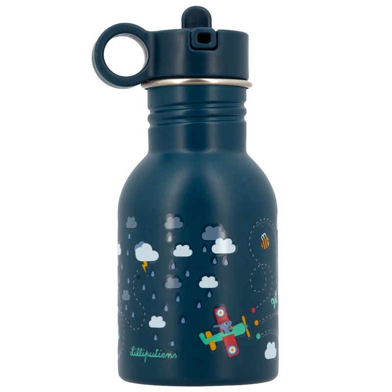 lilliputiens gourde en inox jules - 400 ml