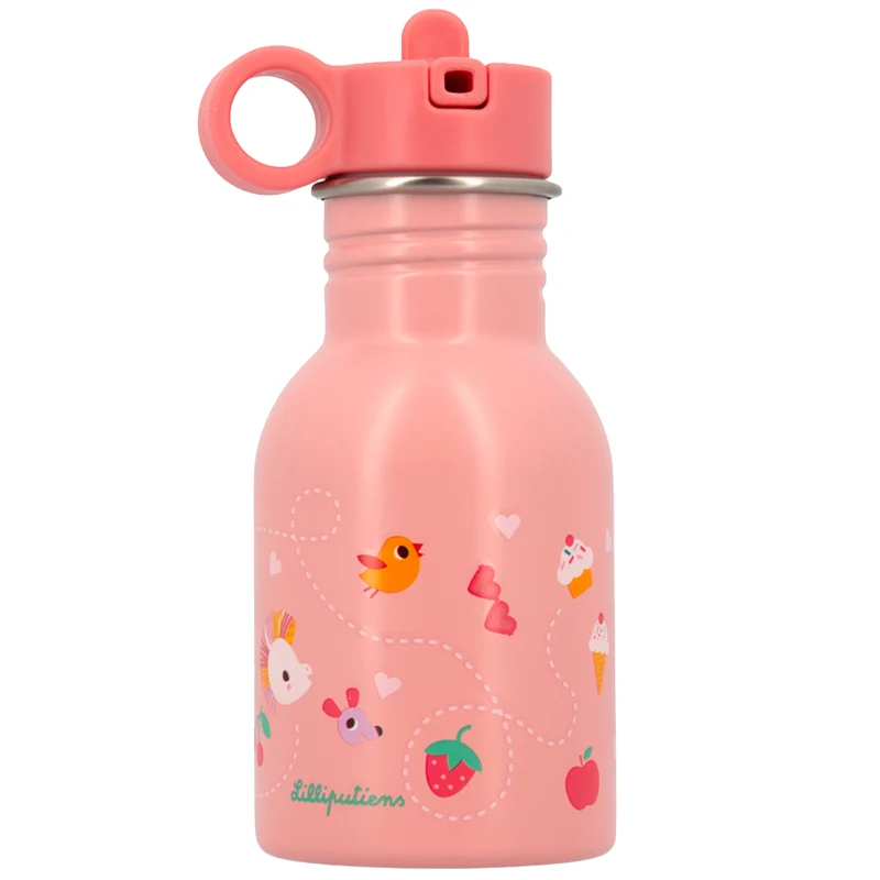 lilliputiens gourde en acier inoxydable jeanne - 400 ml