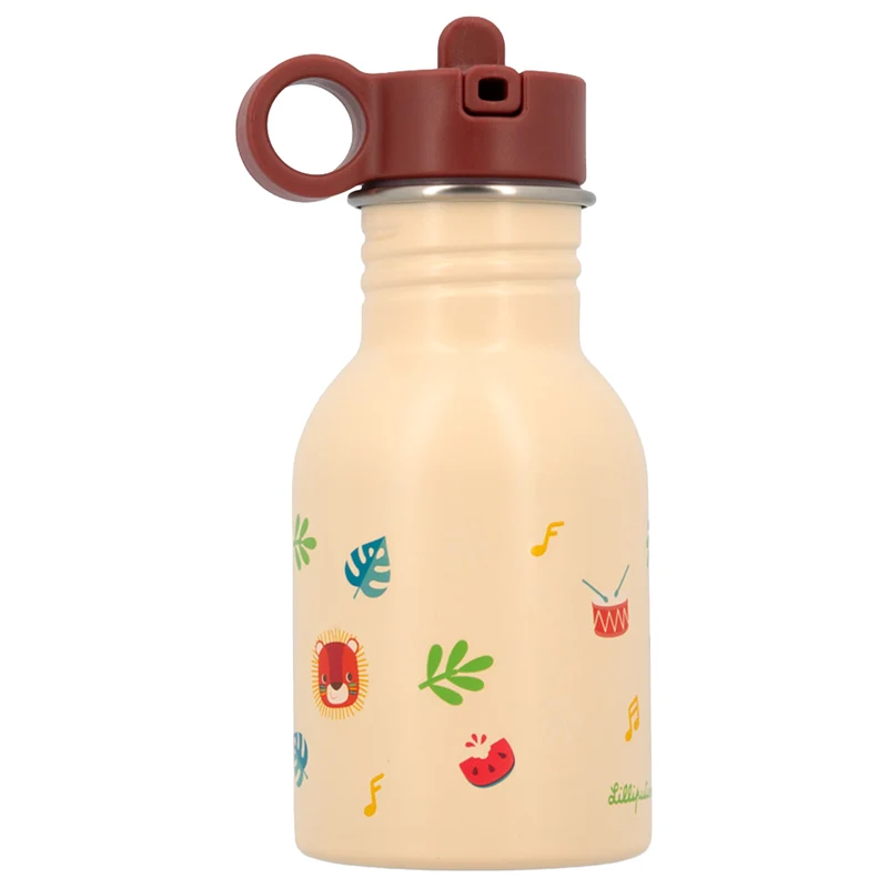 lilliputiens gourde en inox jack - 400 ml