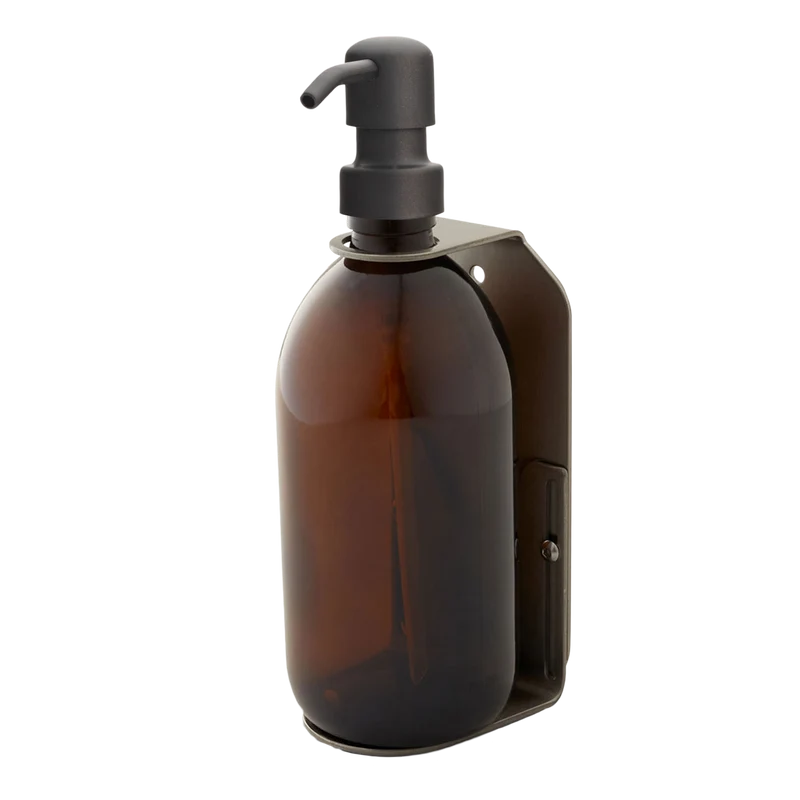 Nickel Single Wall Mounted Soap Dispenser