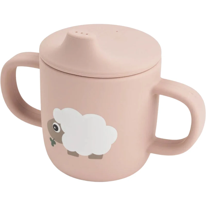 done by deer tasse à bec en silicone tiny farm - powder