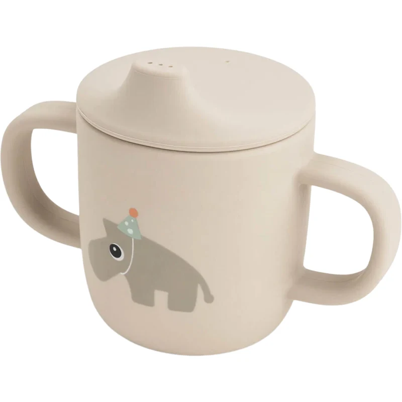 done by deer tasse à bec en silicone celebration - sable