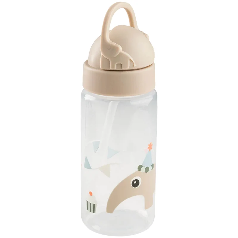 done by deer gourde avec paille celebration - sand - 350 ml