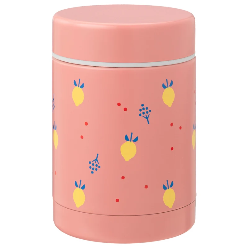 fresk pot alimentaire isotherme en inox summer fruit - 300 ml