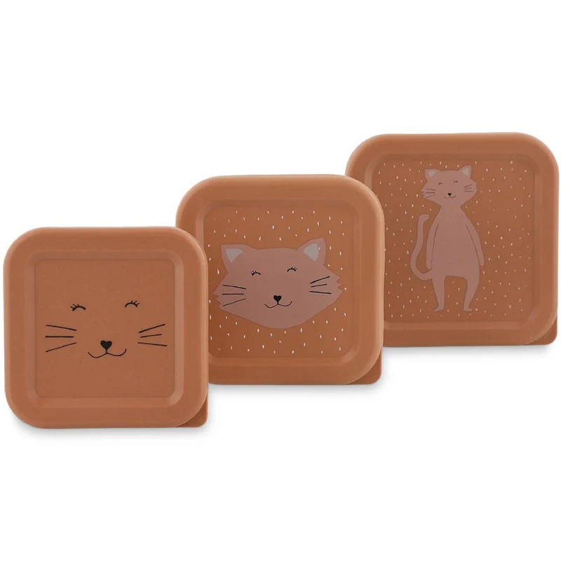 trixie boîtes à goûter mrs. cat - 3 pcs