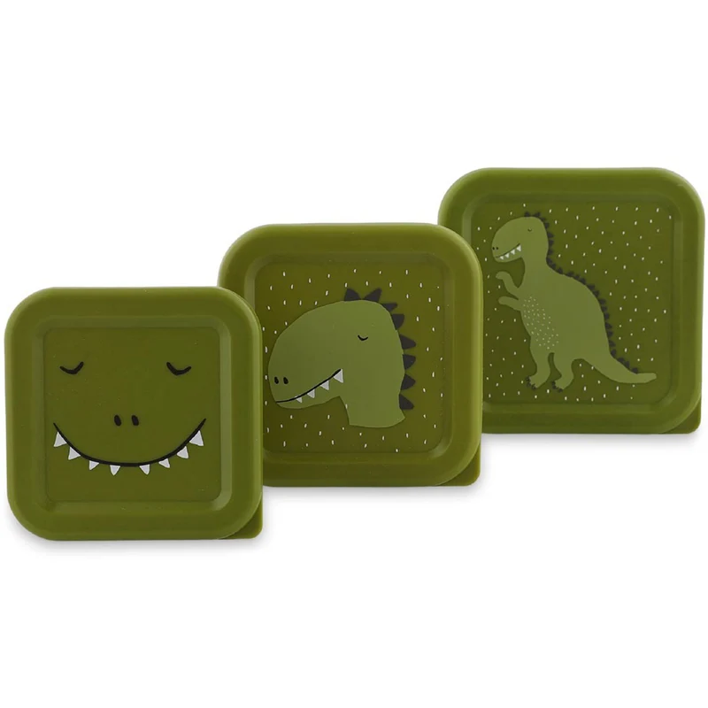 trixie boîtes à snacks mr. dino - 3 pcs
