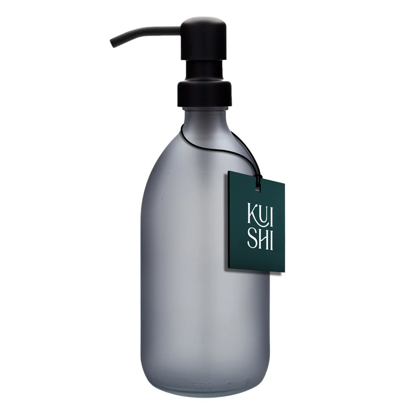 Grey Dispenser Stainless Steel Pump