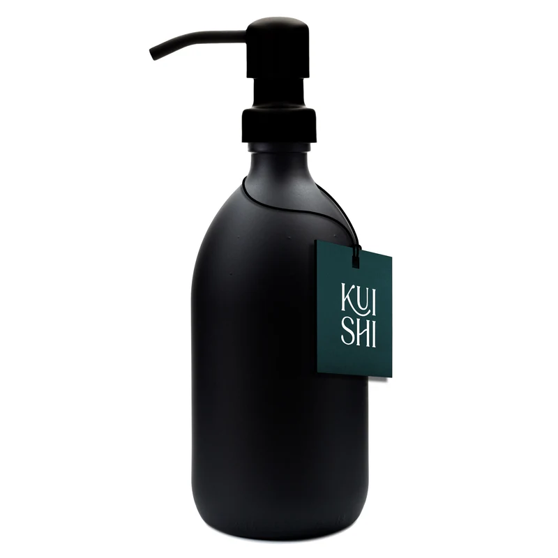 Black Dispenser Stainless Steel Pump