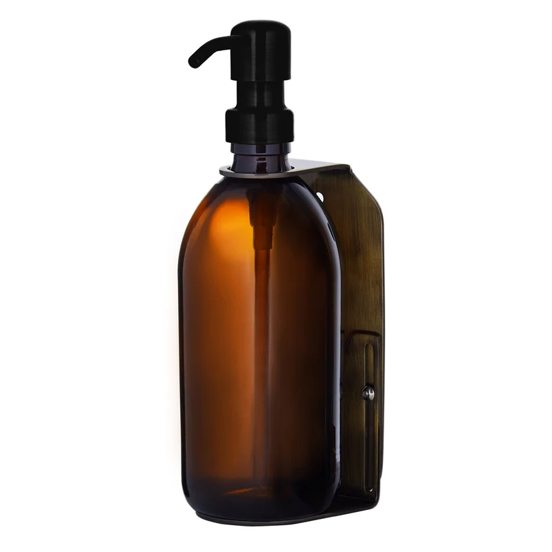 Gold Single Wall Mounted Soap Dispenser