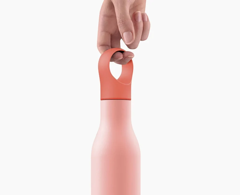 Gourde Isotherme en Inox Loop 500ml - Joseph Joseph