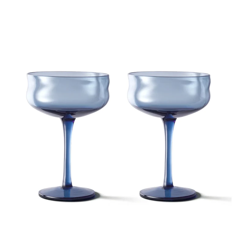 Set de 2 Coupes en Verre Swirl 260 mL - Paveau