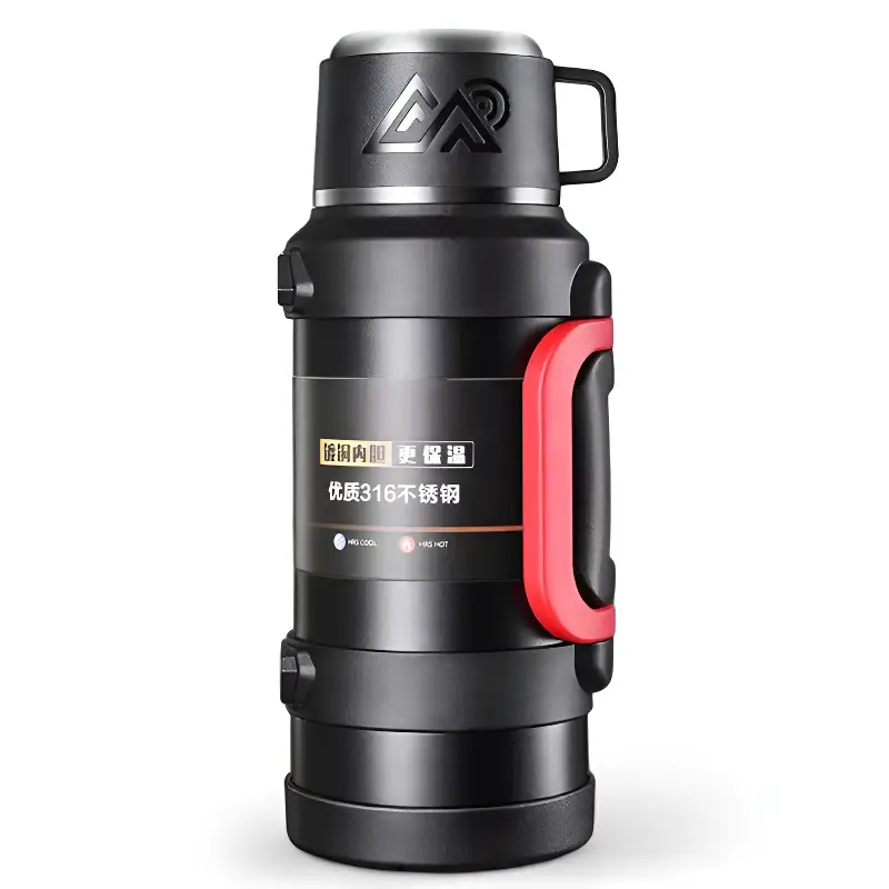 Gourde de randonnée multifonction isotherme 2 L