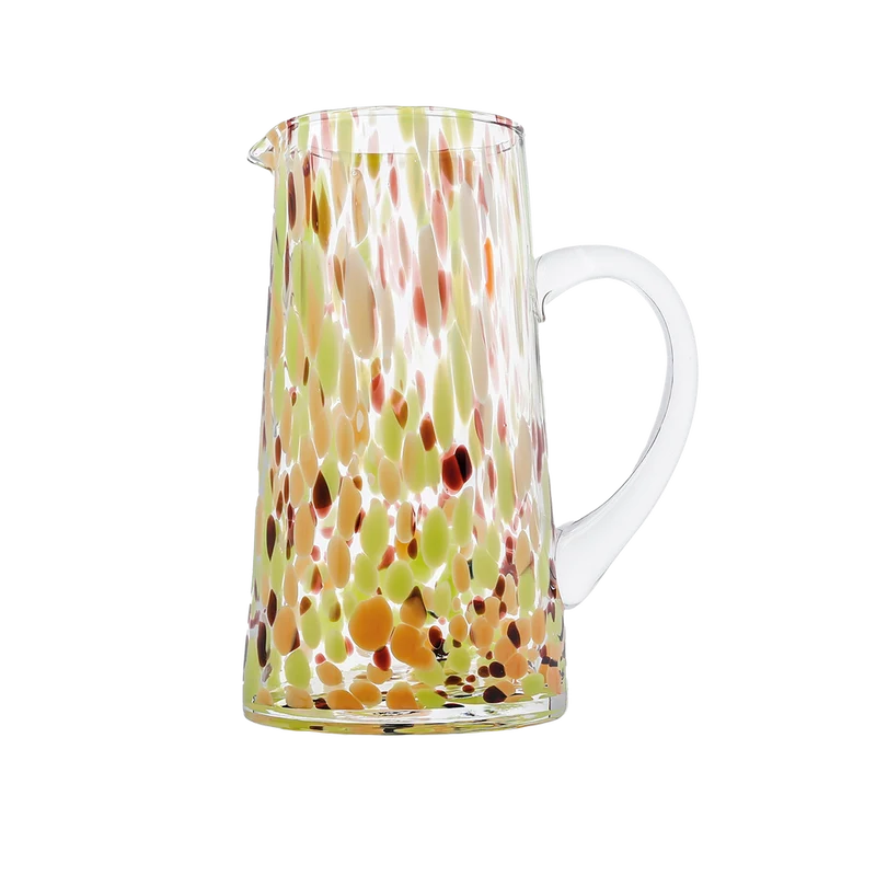 Pichet en Verre Moucheté H.22,5 cm - Opjet