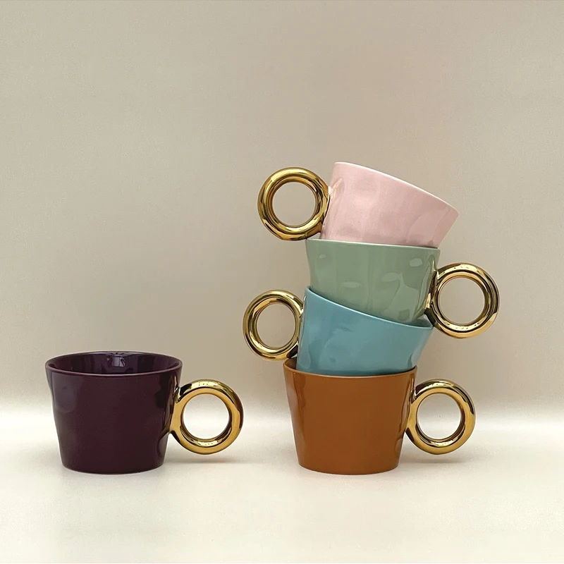 Set de 2 Tasses Matins Calins en Faïence 360 ml - Opjet