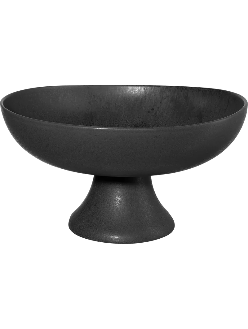 Coupe sur Pied en Faïence D.21 / D.33 cm - ASA