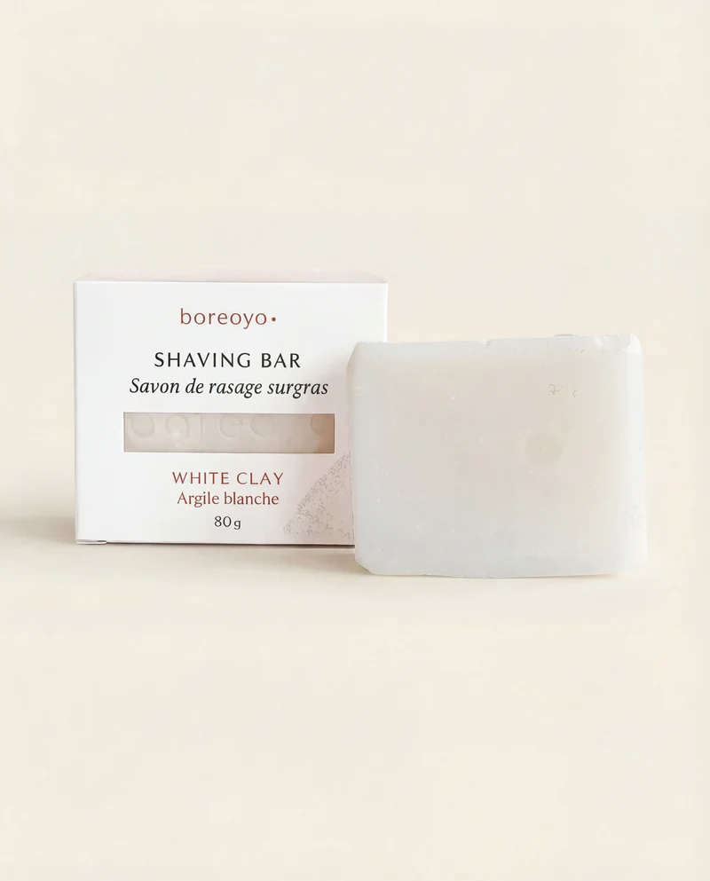 Savon de rasage surgras - Argile Blanche