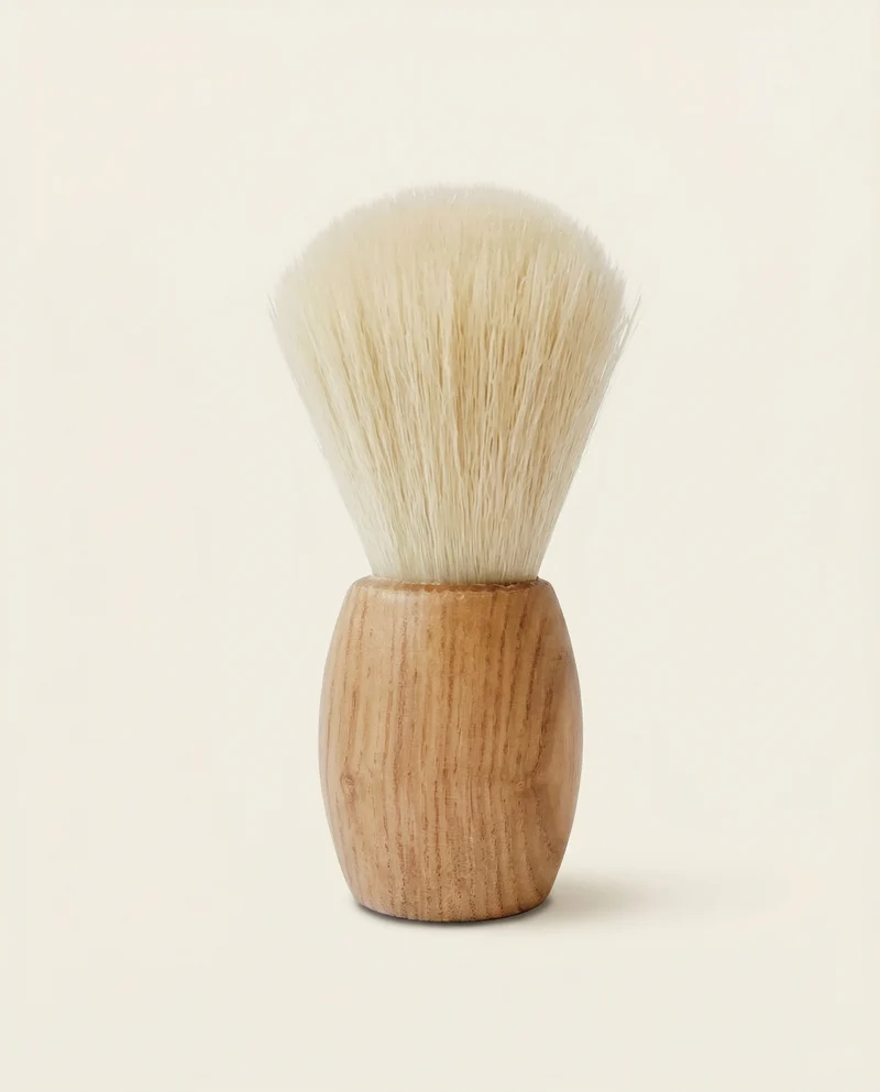 Blaireau de rasage vegan