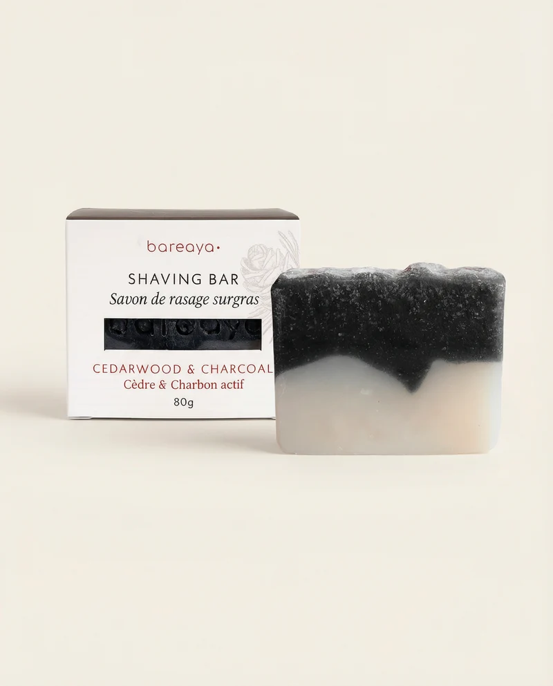 Savon de rasage surgras - Cèdre & Charbon