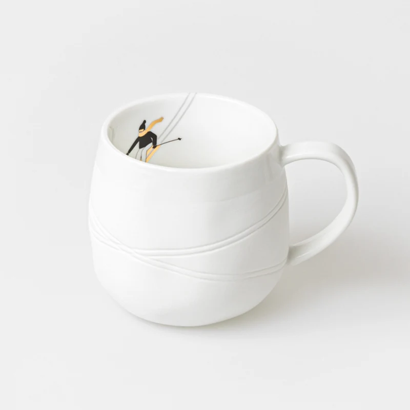 Tasse en Porcelaine Sports d'Hiver - Räder