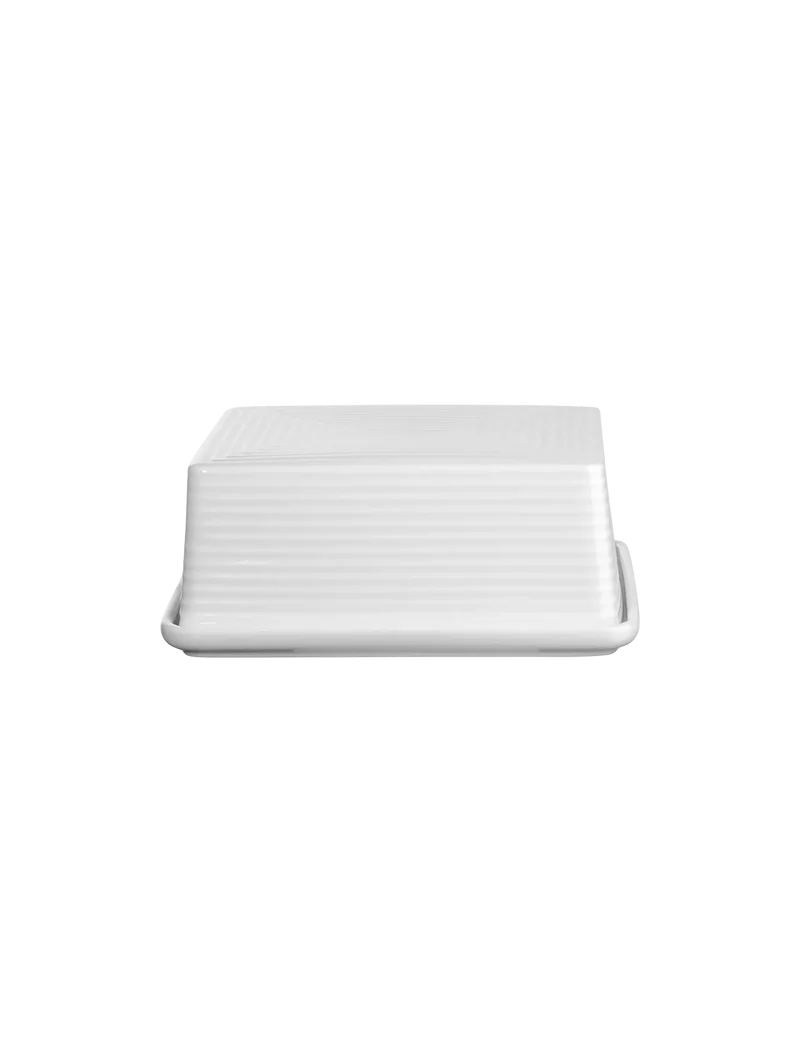 Beurrier en Porcelaine Blanche - Asa