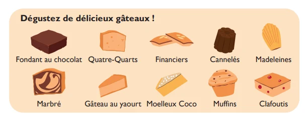 Coffret Magic Cake Shaker & 10 Recettes de Gâteaux Faciles - Cookut